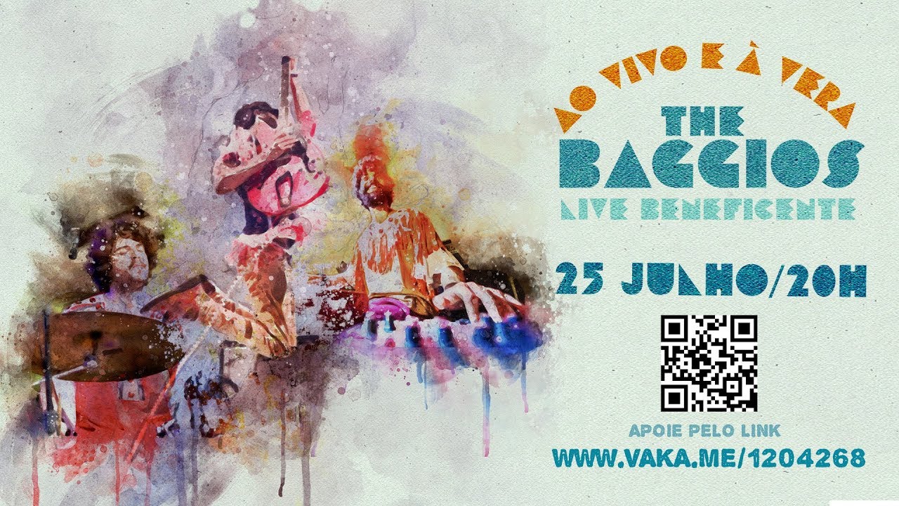 The Baggios - Live Beneficente |  #FiqueEmCasa e cante #Comigo