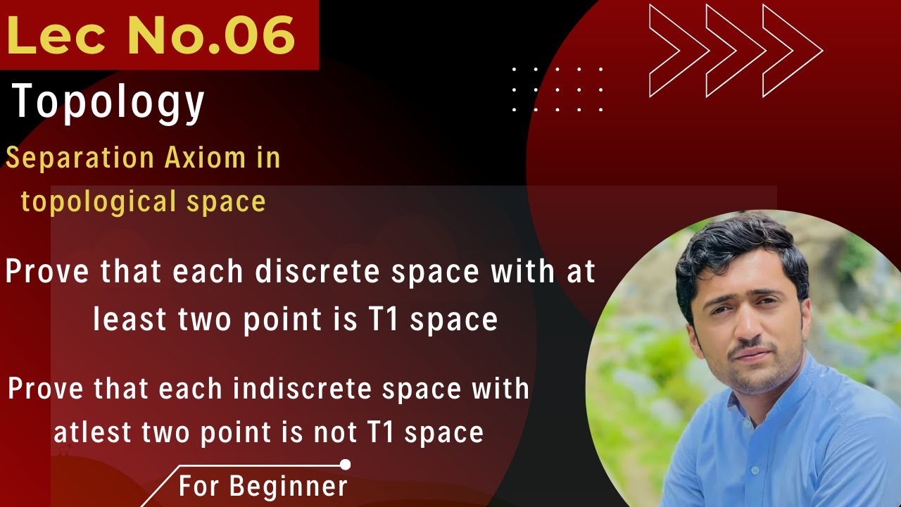 Discrete topological space with at least two point is T1 space but|| indiscrete space is not T1 spac