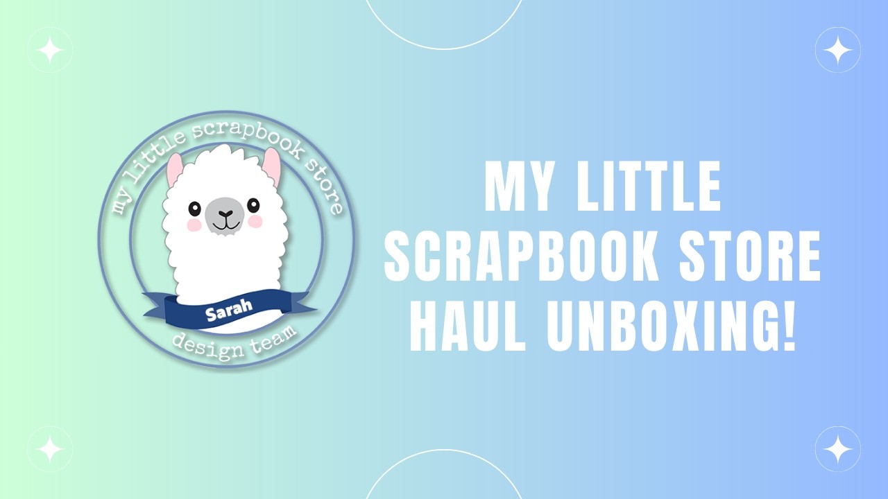 My Little Scrapbook Store Haul!