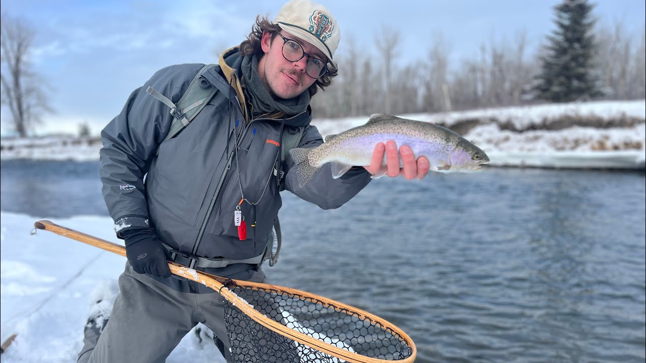 Winter Fly Fishing Bow River