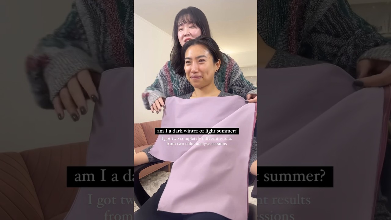 Am I a light summer or a deep winter? Can East Asians be light summer with dark eyes and dark hair?