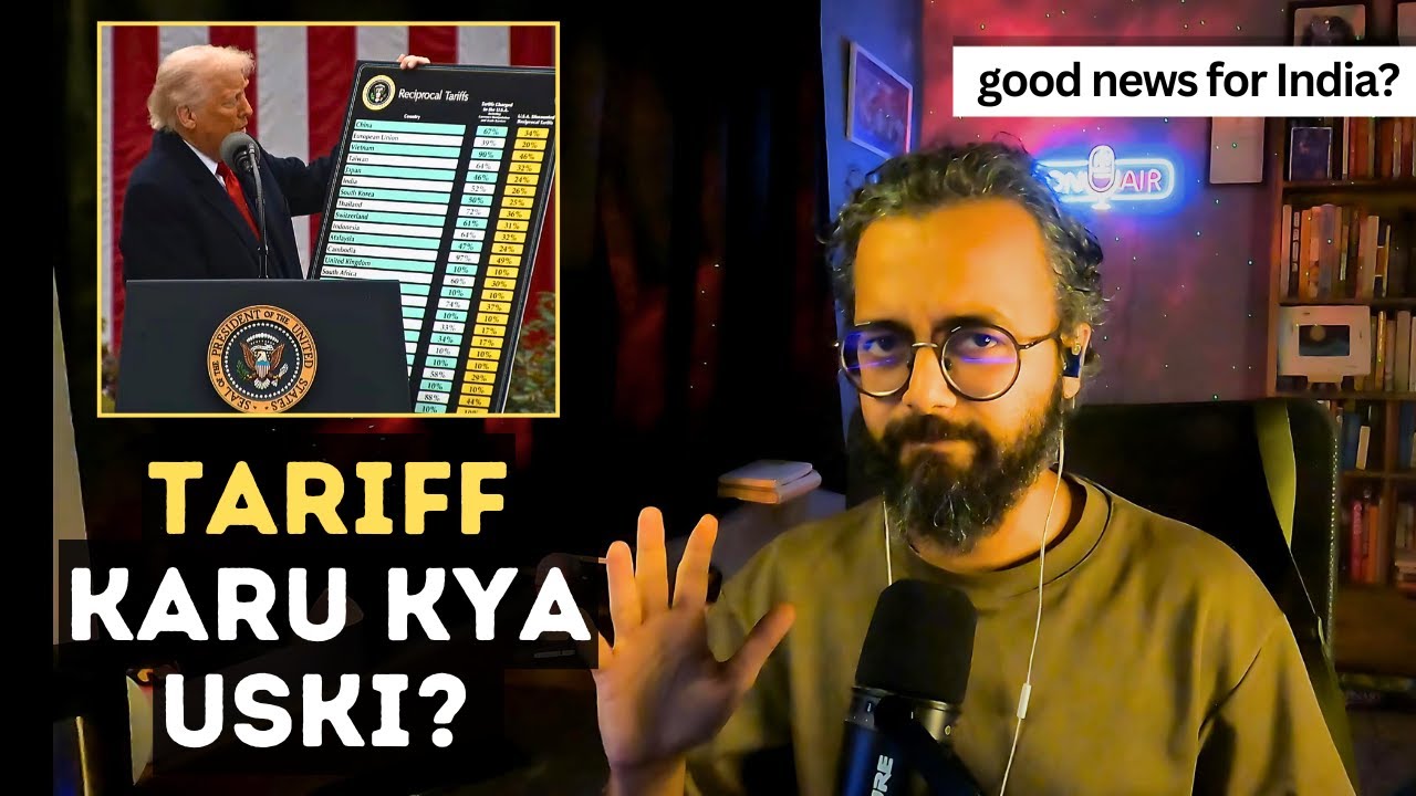 trump's IDIOTIC tariff war | US Tariff Impact on India EXPLAINED!