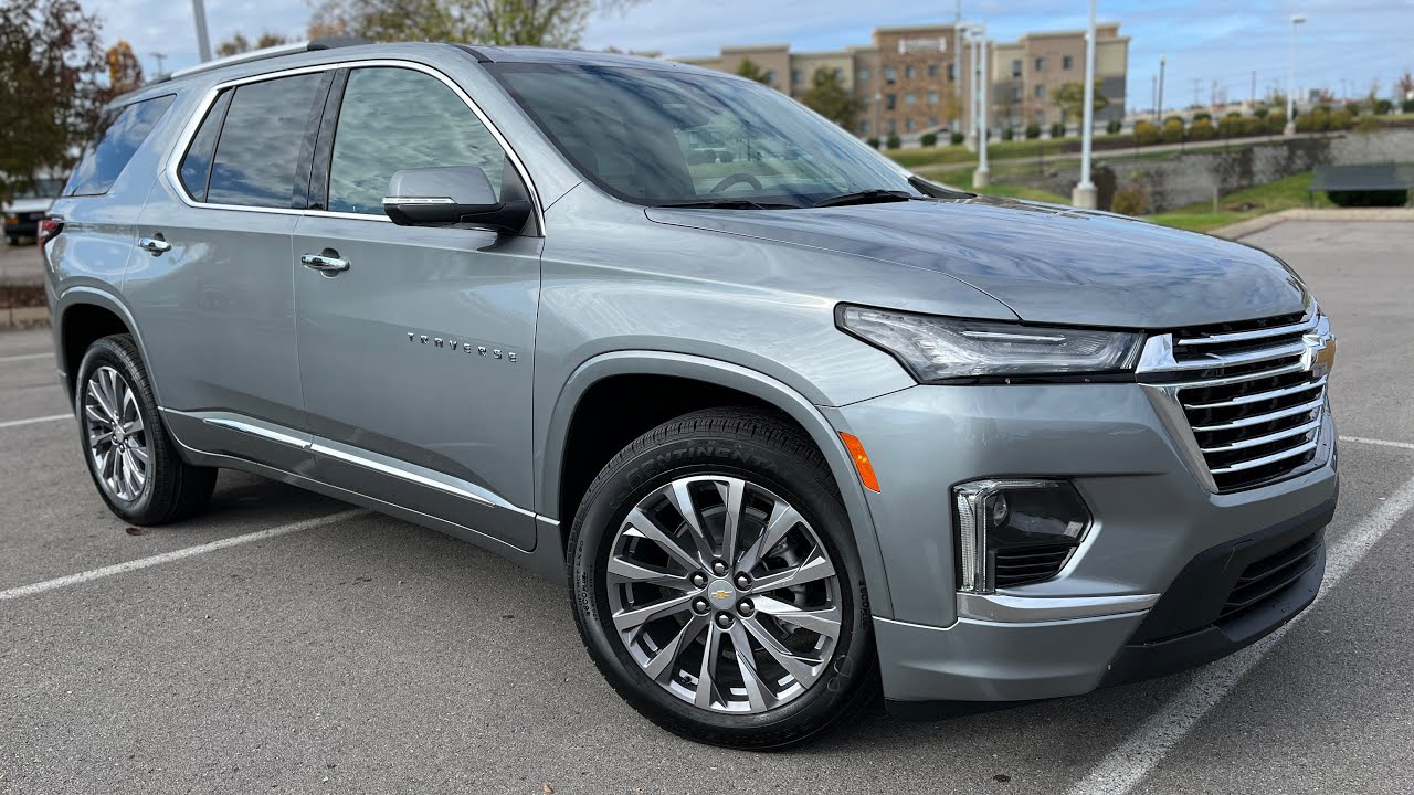 2023 Chevrolet Traverse Premier 3.6L POV Test Drive & Review