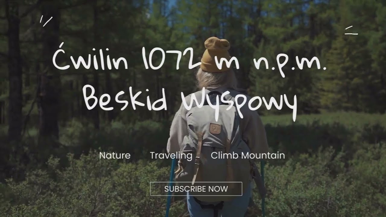 Beskid Wyspowy - widoki ze szczytu Ćwilin 1072 m n.p.m.