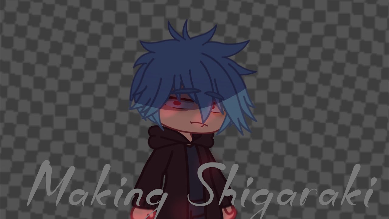 Making Shigaraki // making mha gacha club ocs // READ DESC