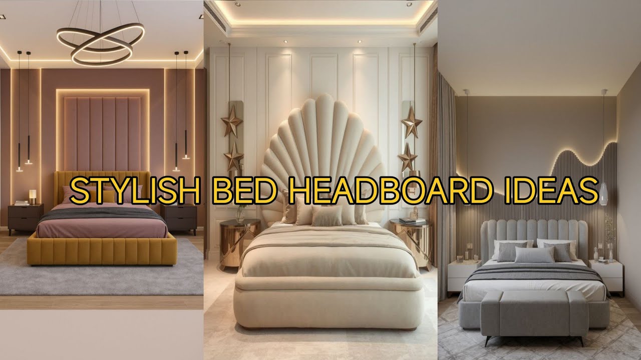 Top bed headboard design that instantly upgrade your bedroom 