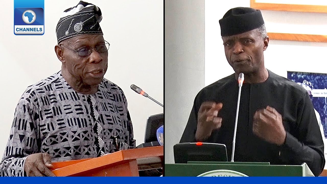 Osinbajo, Obasanjo Seek Deeper Political, Economic Development