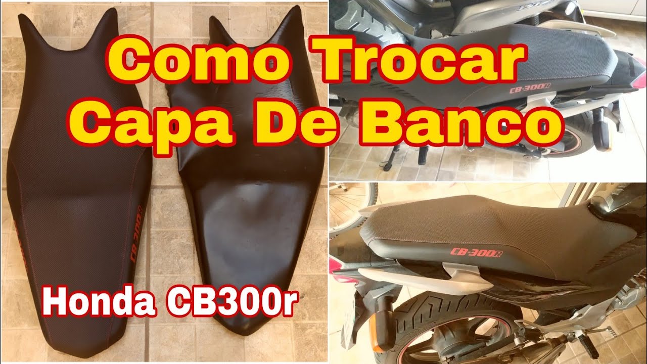 Honda CB300r Capa do Banco Como Trocar