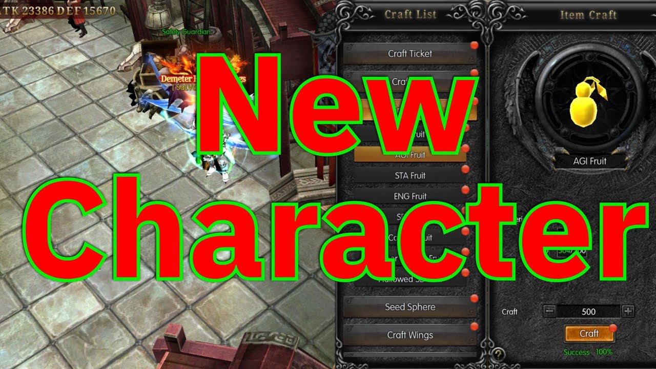 Mu Monarch - New Character