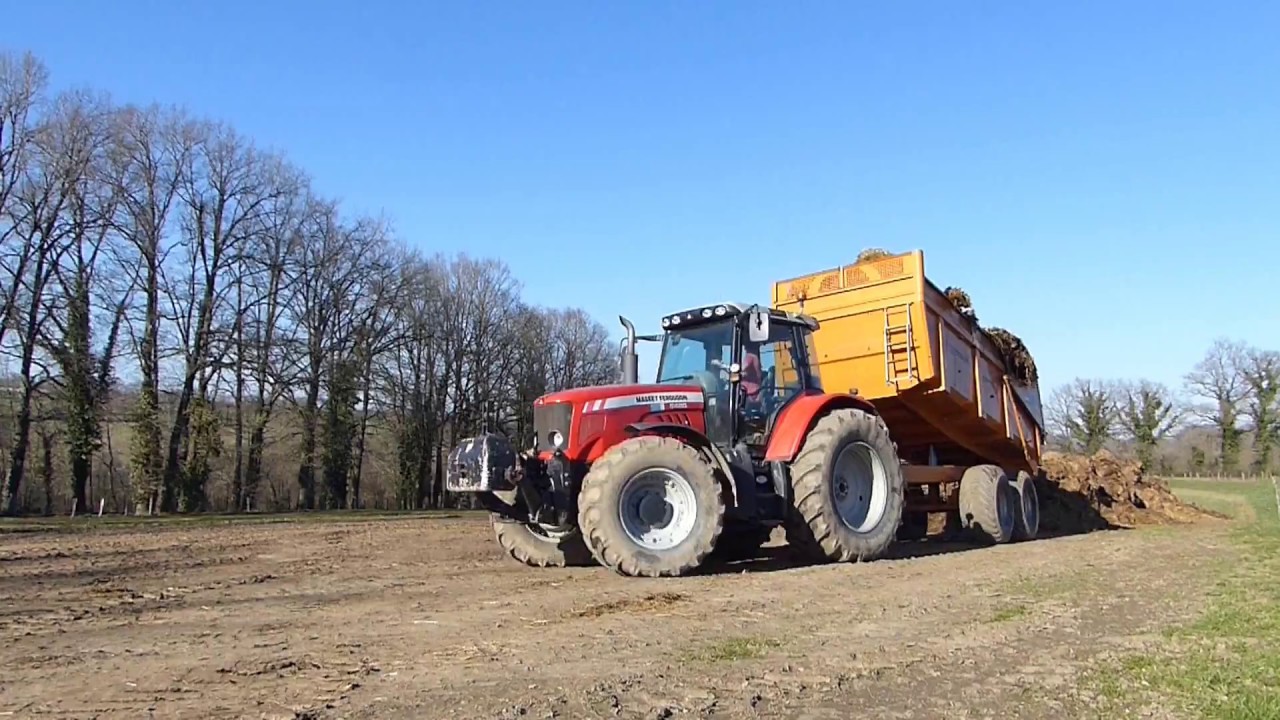 Curage de Fumier d'une bergerie 2017 [GoPro & Dji]
