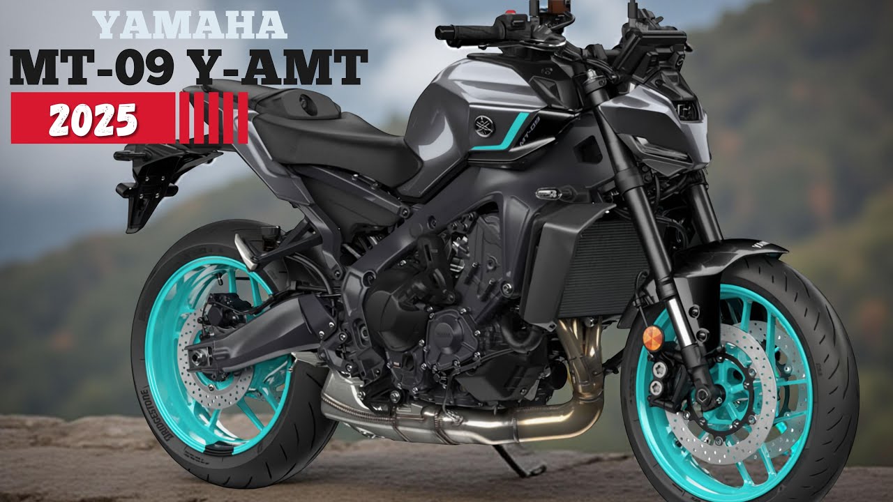 NEW 2025 YAMAHA MT-09 Y-AMT | Now the design is more aggressive