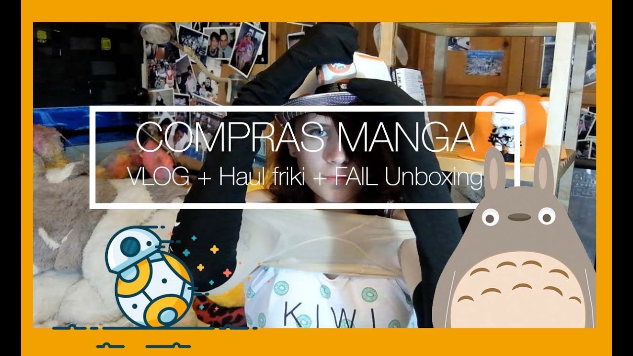 VLOG @TINTACOMICS + HAUL FRIKI + FAIL UNBOXING