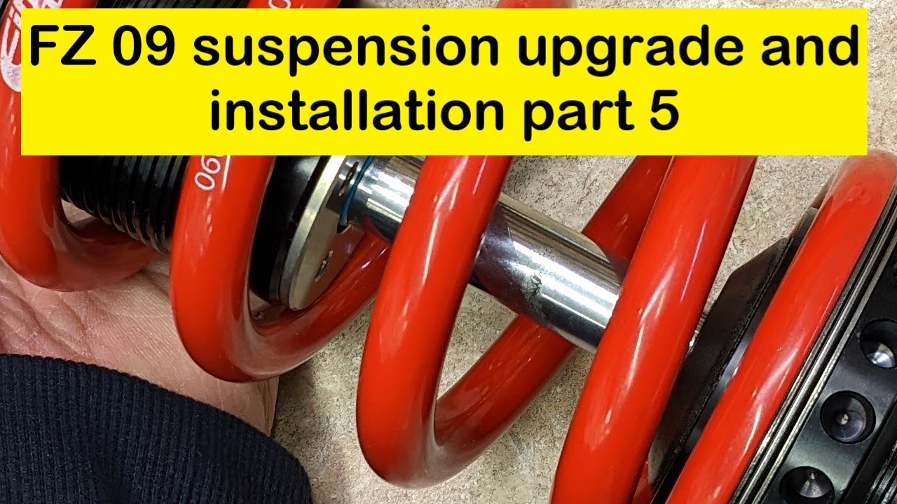 FZ 09 final tightening of fork pinch bolt and steering head bearing