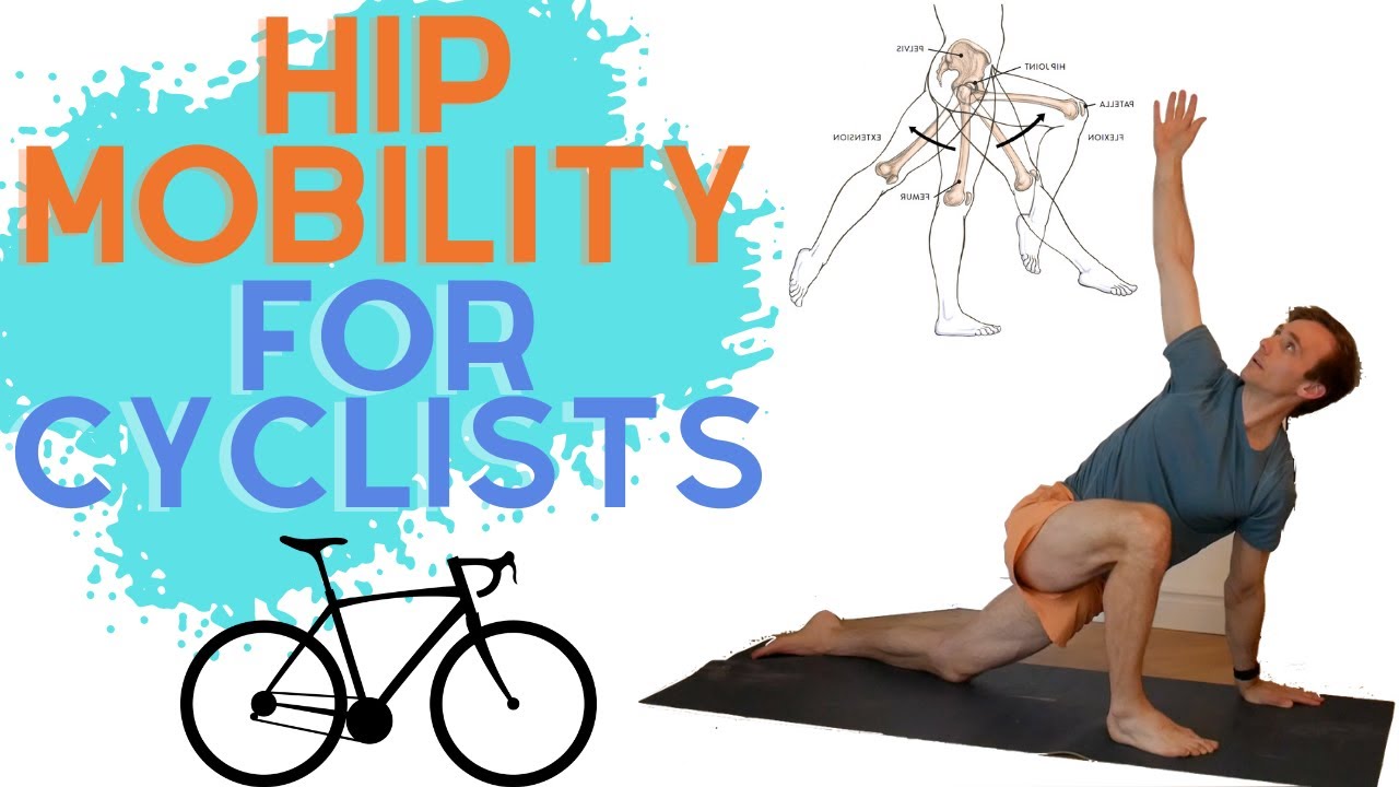 HIP MOBILITY FOR CYCLISTS  | Hip flexibility and tightness relief for athletes