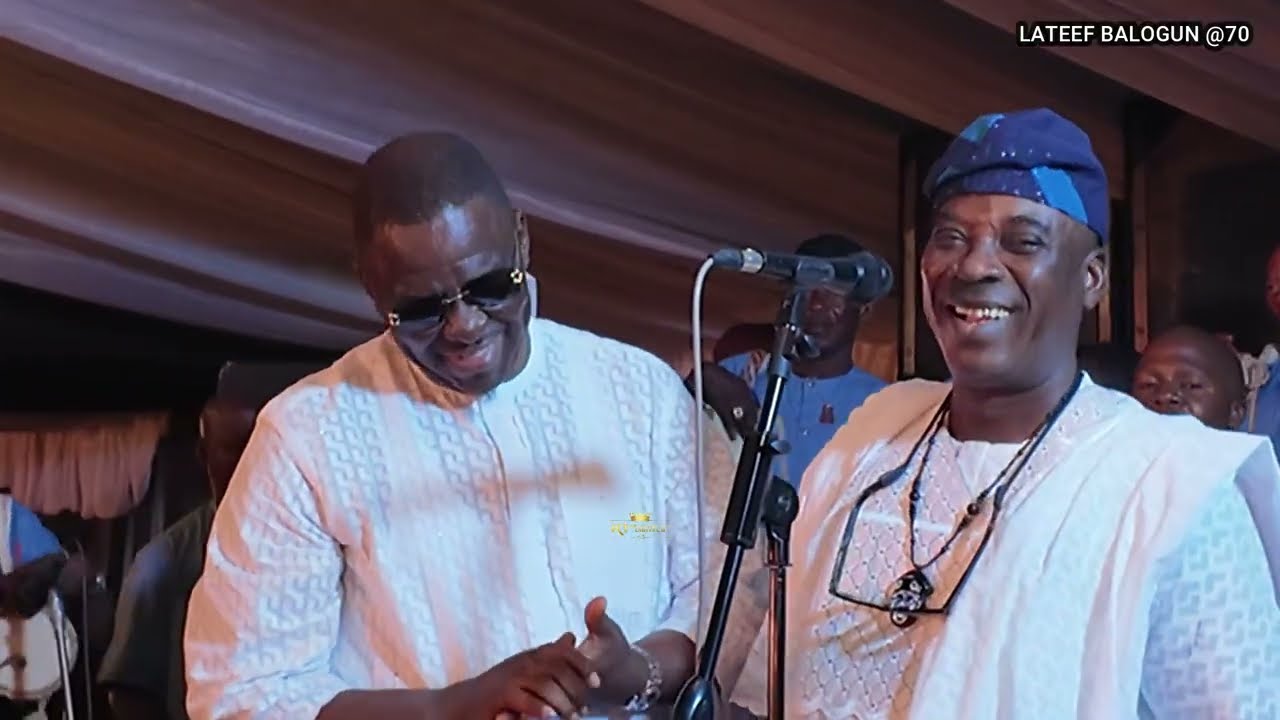 K1 De Ultimate Live at Alhaji Abdul Lateef Aderotimi Balogun's 70th Birthday 