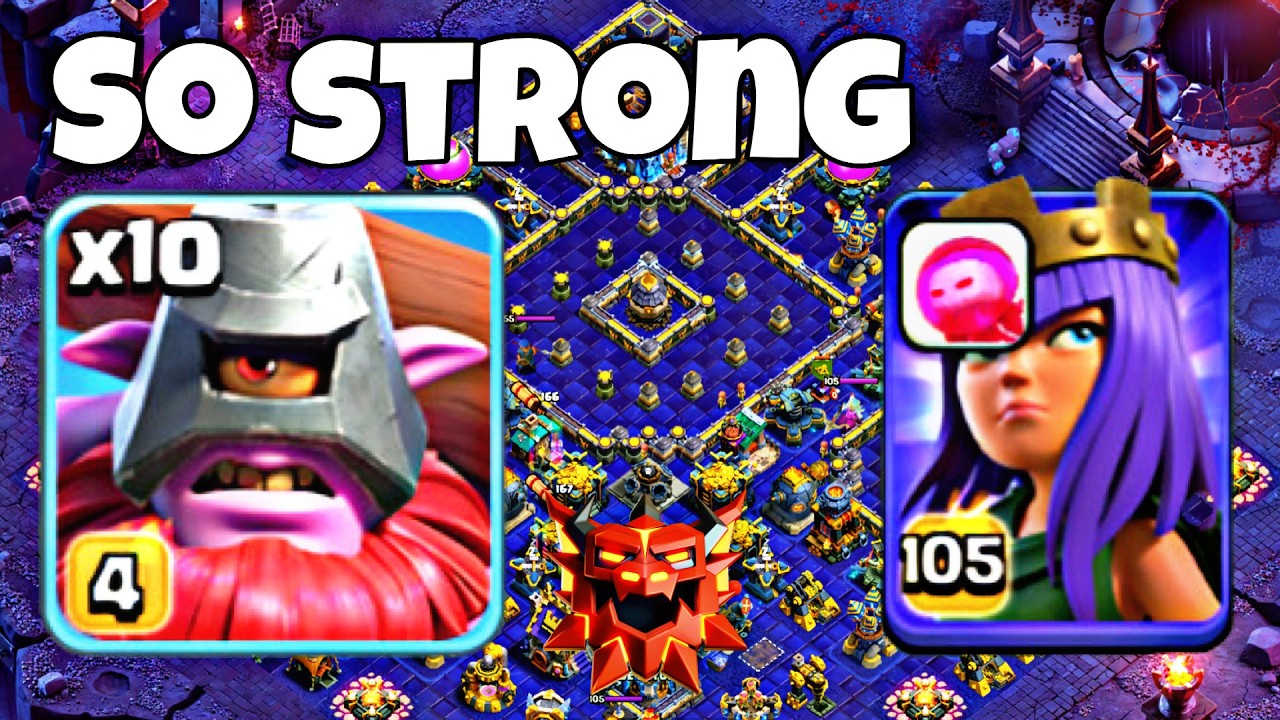 3-Star EVERY Legend Base with this TH18 Queen Walk Thrower Strategy!