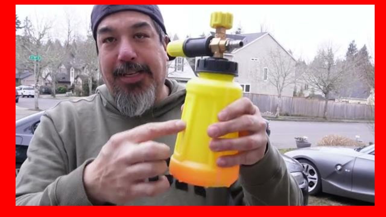 M Mingle Foam Cannon | Test and Review | Chemical Guys Mr. Pink Foam Suds | Review Video