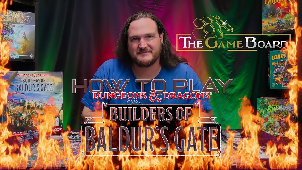 How to Play Builders of Baldur’s Gate 🏰 — Master the New D&D Board Game!