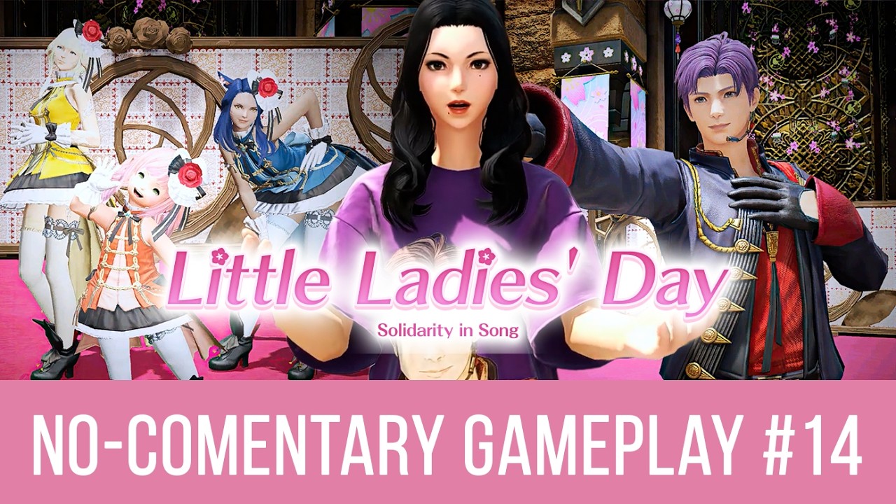 No-Commentary FFXIV Playthrough [PT 14] - Little Ladies’ Day 2026 Event w/ Cute “Dating Sim” Moments
