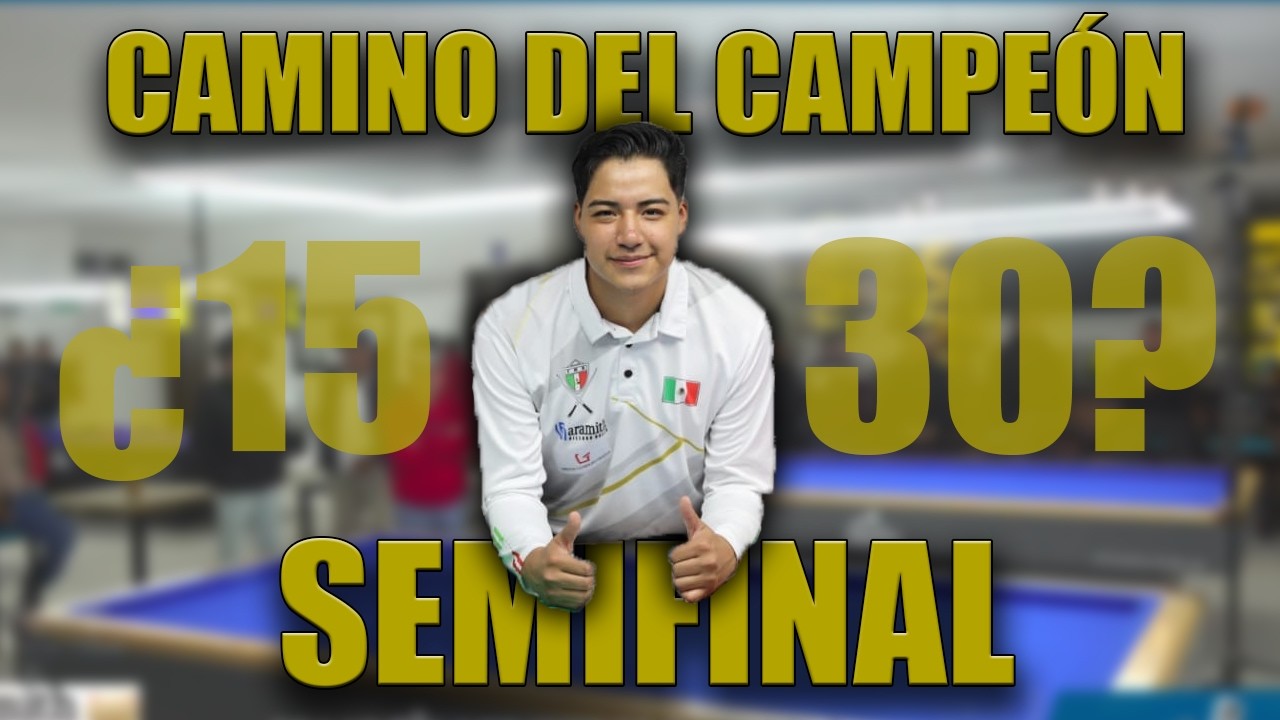 🔥EL CAMINO DEL CAMPEÓN PT3🔥 - GABRIEL SÁNCHEZ - BILLAR PALACE - SEMIFINAL