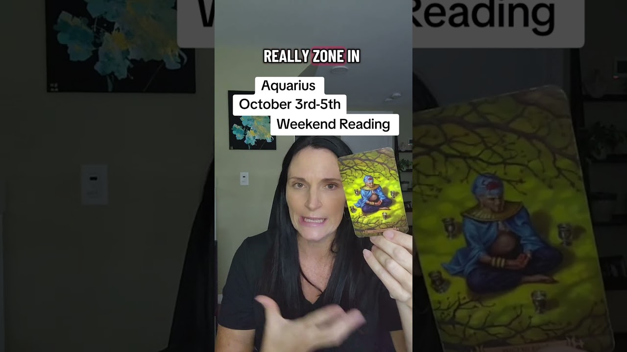 Aquarius Tarot October 2025 #aquarius #aquariustarot #aquariustarotreading #aquariushoroscope