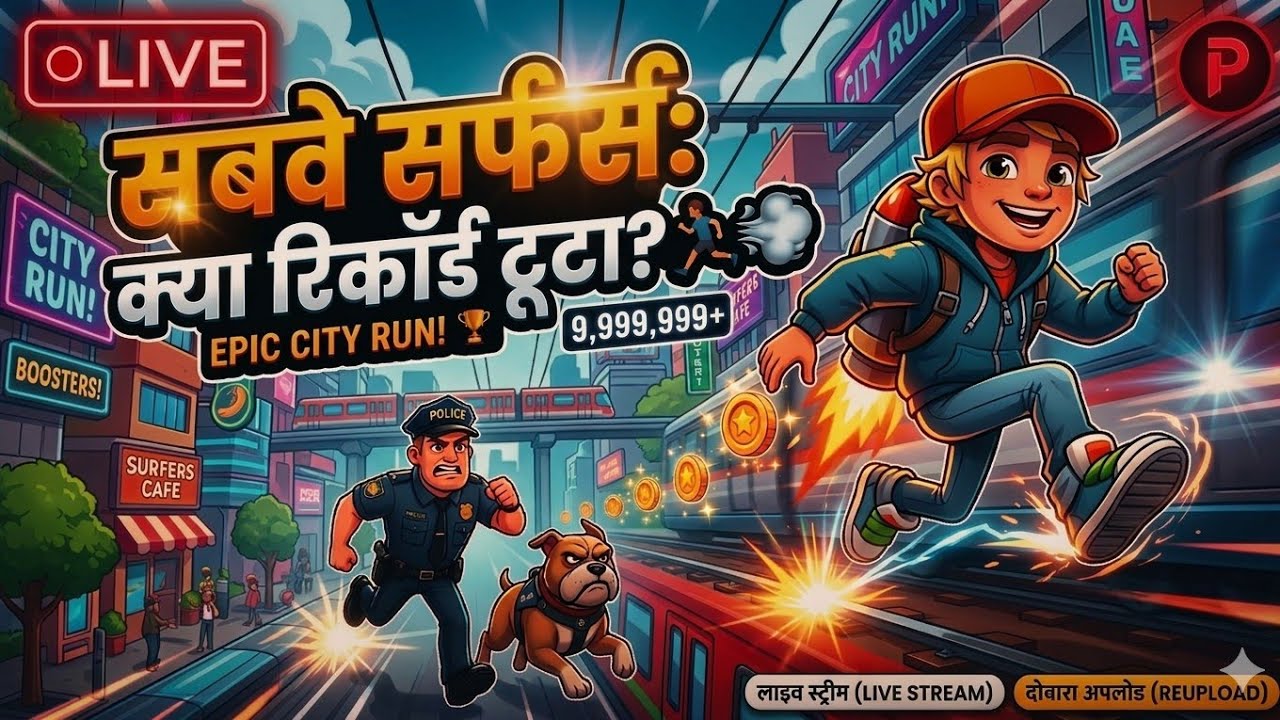 सबवे सर्फर्स लाइव 🏃‍♂️#shorts #shortslive #viral #shortsfeed