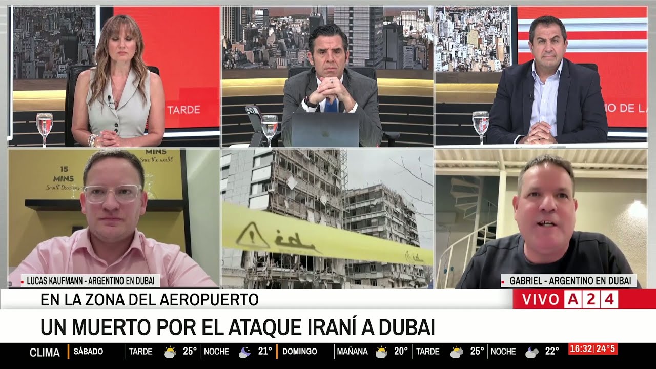 📢 SE INTENSIFICAN LOS ATAQUES EN MEDIO ORIENTE: HABLAN ARGENTINOS EN DUBAI