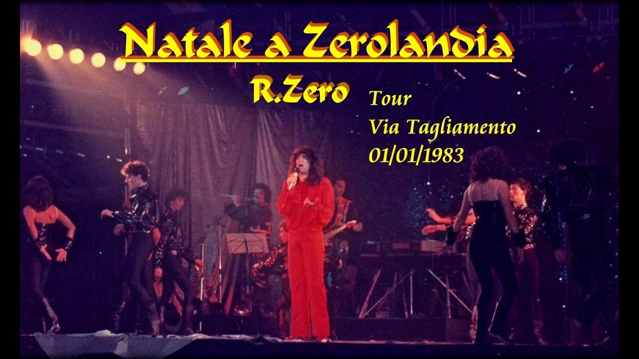 Renato Zero - NATALE a zerolandia-Concerto 01/01/1983 ( Via Tagliamento)