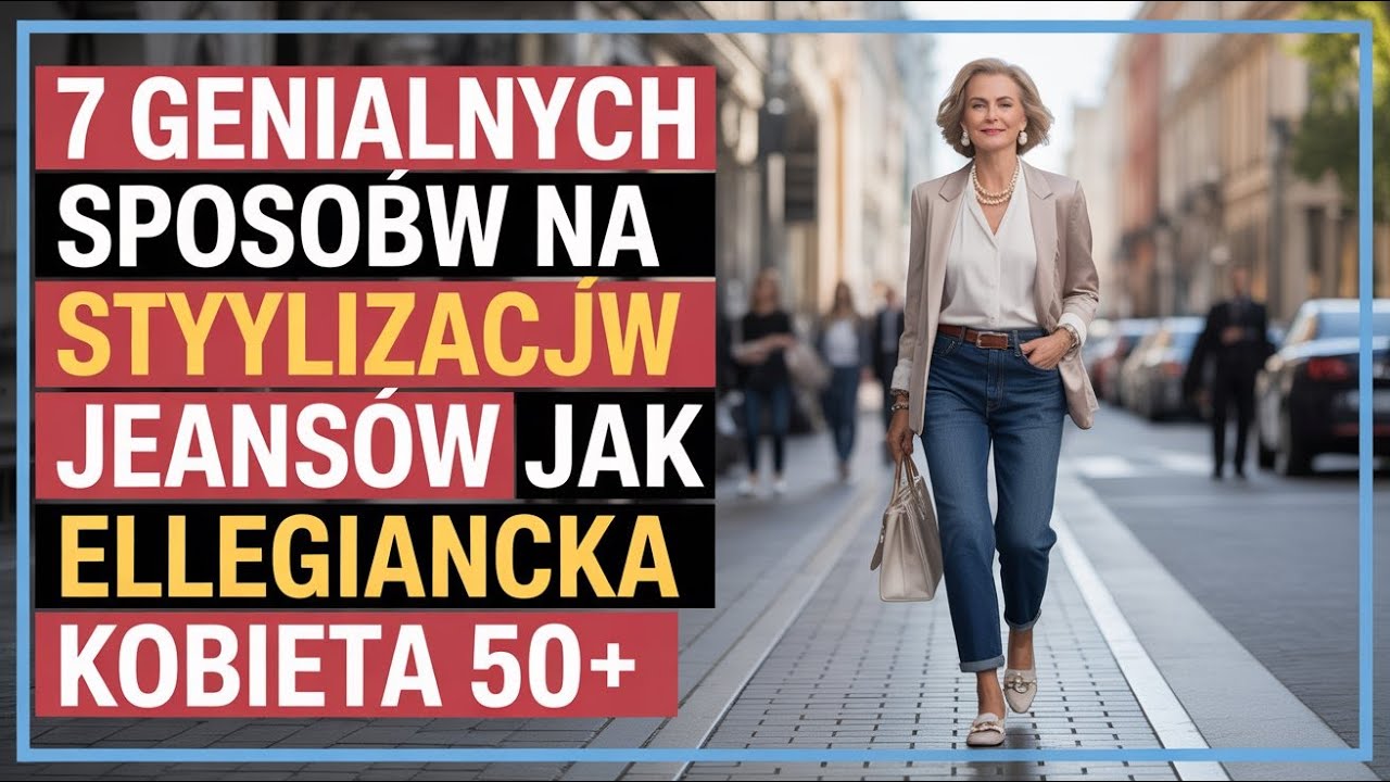 7 Genialnych Sposob&oacute;w na Stylizację Jeans&oacute;w jak Elegancka Kobieta