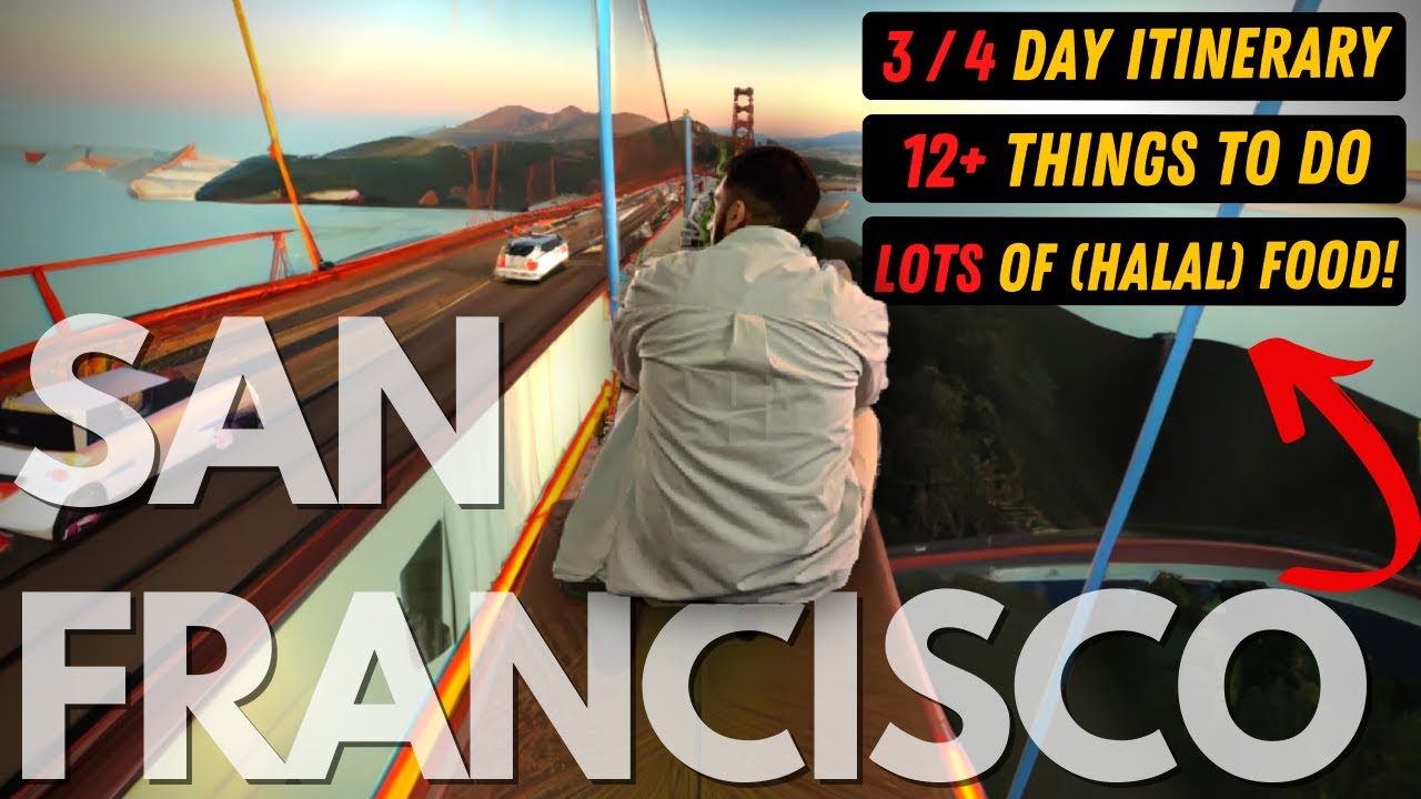 SAN FRANCISCO Travel Guide┃Muslim Friendly Guide (HALAL Palestinian food, adventures & culture!)