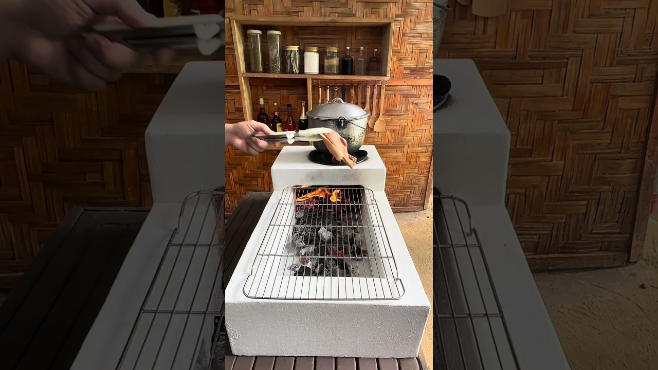 2 in 1 BBQ grill