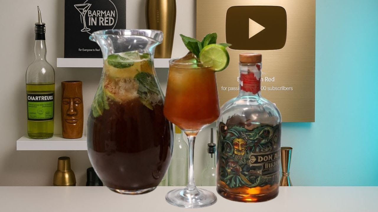 La Bebida Prohibida: Limonada de Café y Ron (Receta en Jarra de 2L para Compartir)