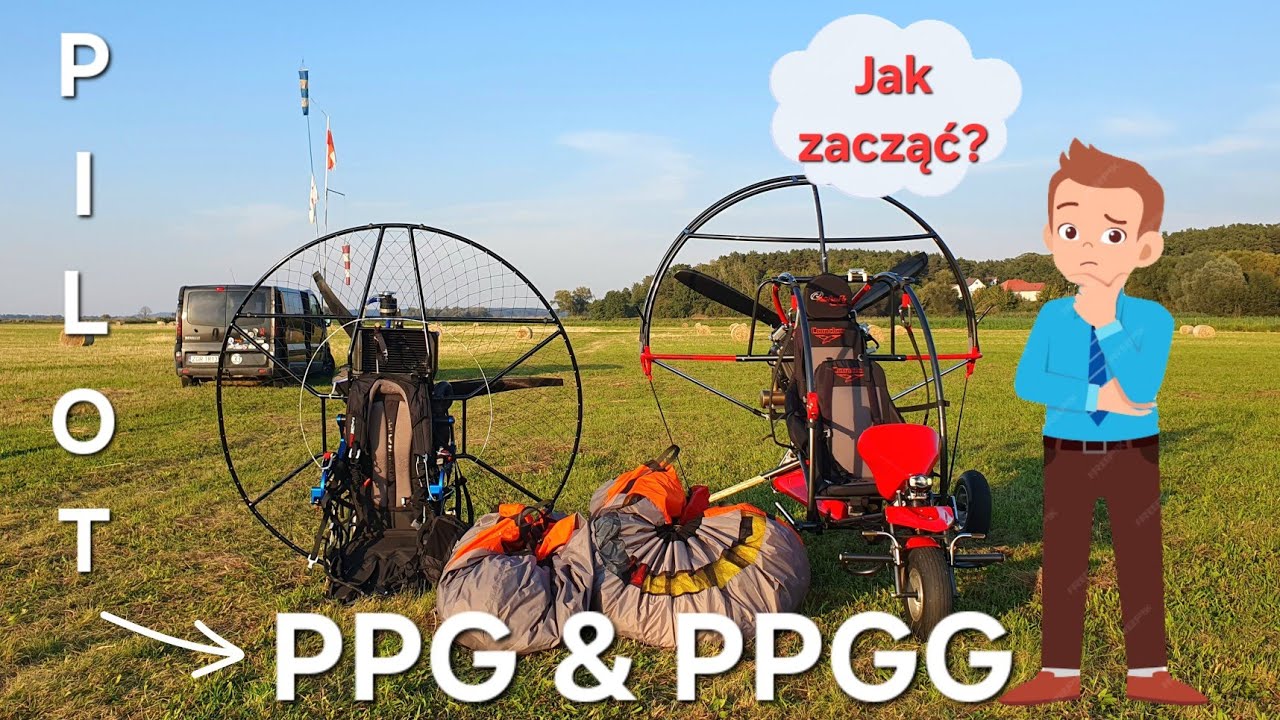 Zostań pilotem paralotni z napędem - od czego zacząć ? [abc]