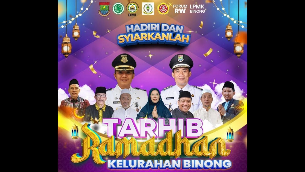 live acara TARHIB RAMADHAN KELURAHAN BINONG  ,  16 Februari  2026