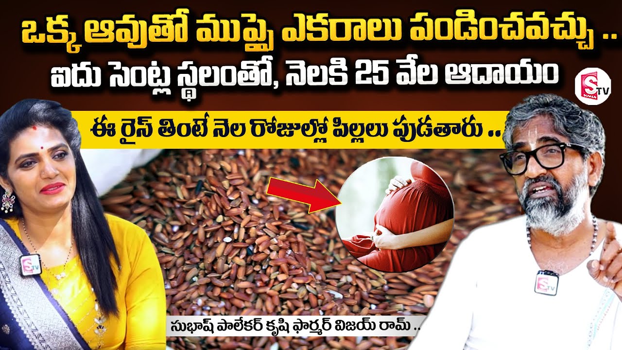 Subhash Palekar Krishi (spk) Farming Expert Vijay Ram Interview | Farming Expert Vijay Ram
