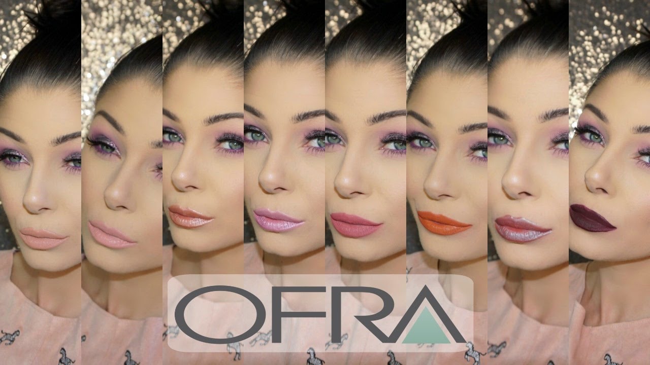 OFRA Cosmetics Liquid Lipsticks | 15 Shades Lipswatched