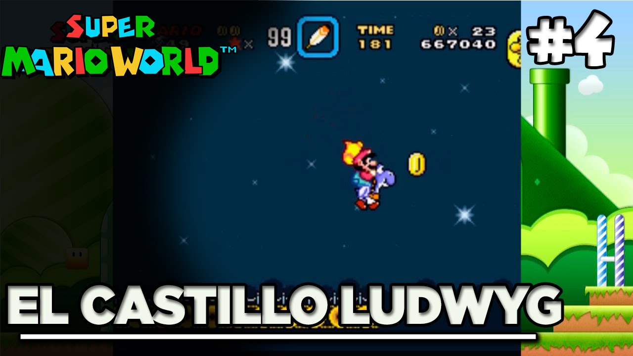 El Castillo de Ludwig #4 | Super Mario World | A la Vieja Escuela