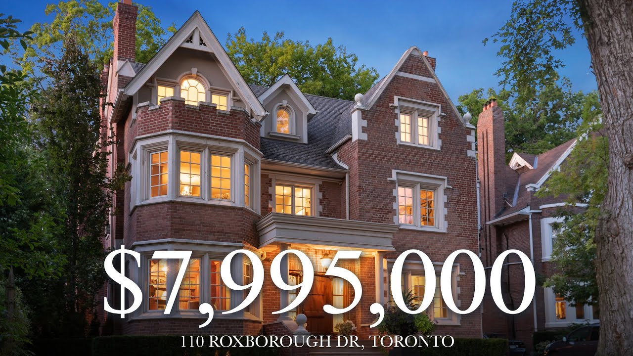 $7,995,000 - One Of The Most Handsome Houses On Prime Roxborough Drive