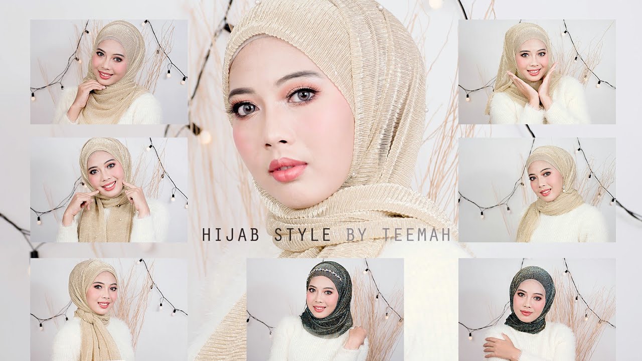 EID ll RAYA HIJAB TUTORIALS ll การคลุมฮิญาบออกอีด ll รายอ