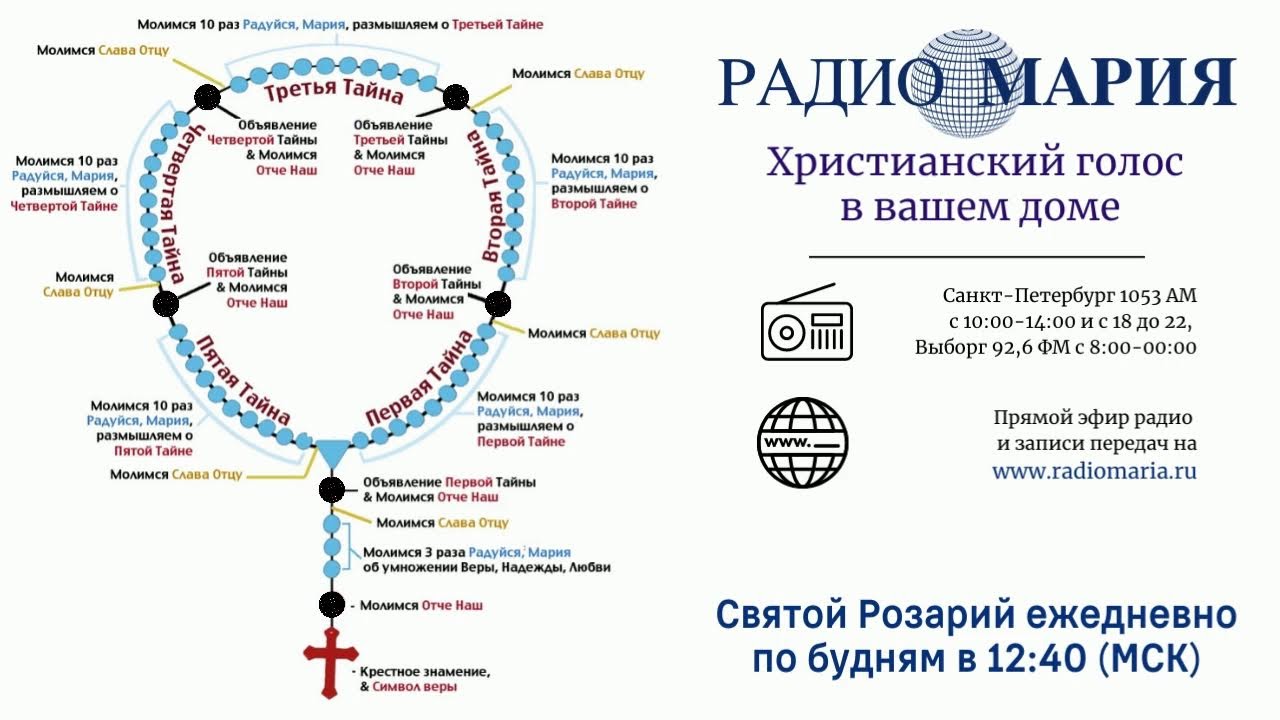 Святой Розарий на 