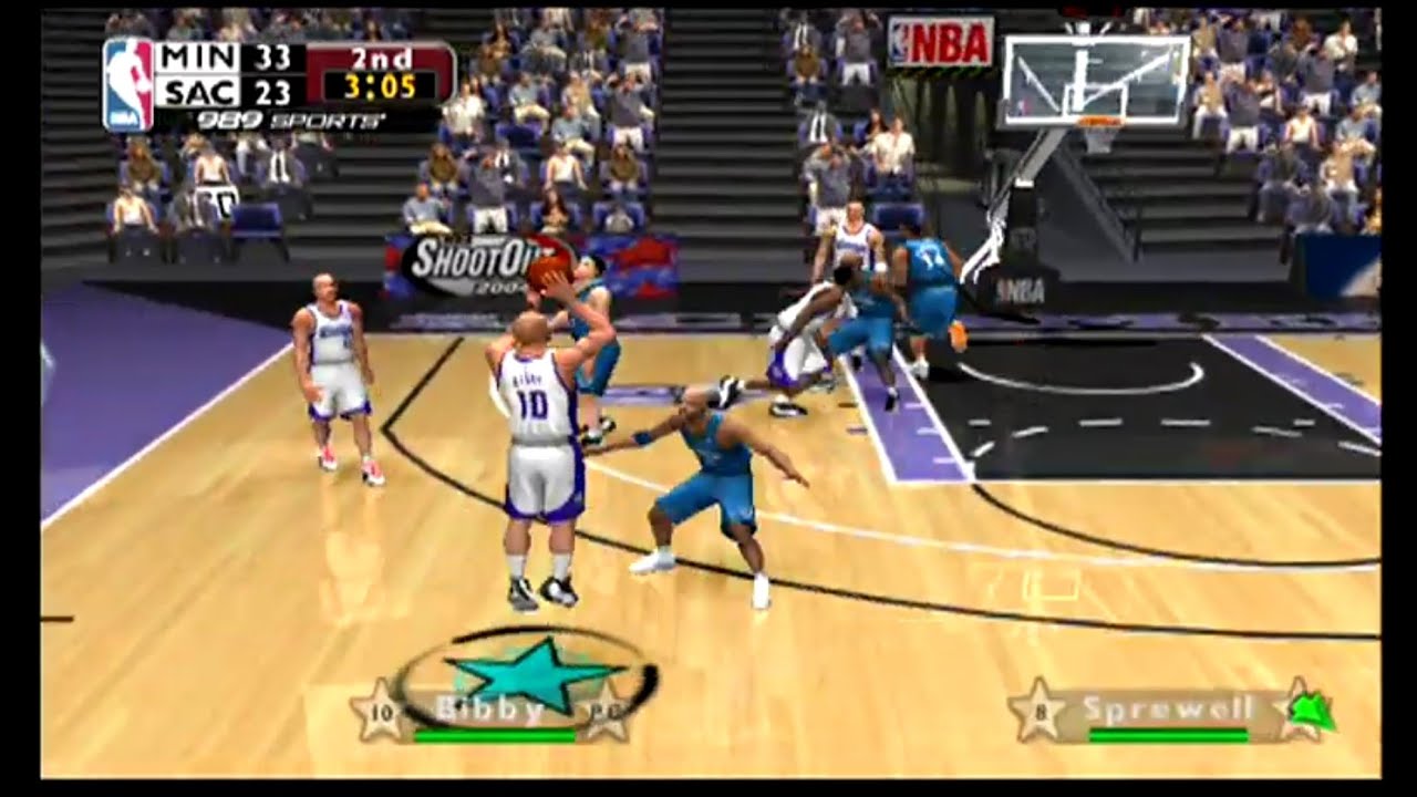 NBA ShootOut 2004 -- Gameplay (PS2)