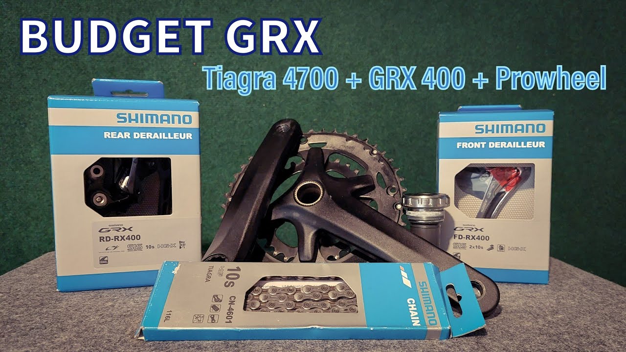 KEVERJÜNK MINDENT MINDENNEL! Budget GRX Gravel setup GRX 400 3 Tiagra 4700 + Prowheel RPP