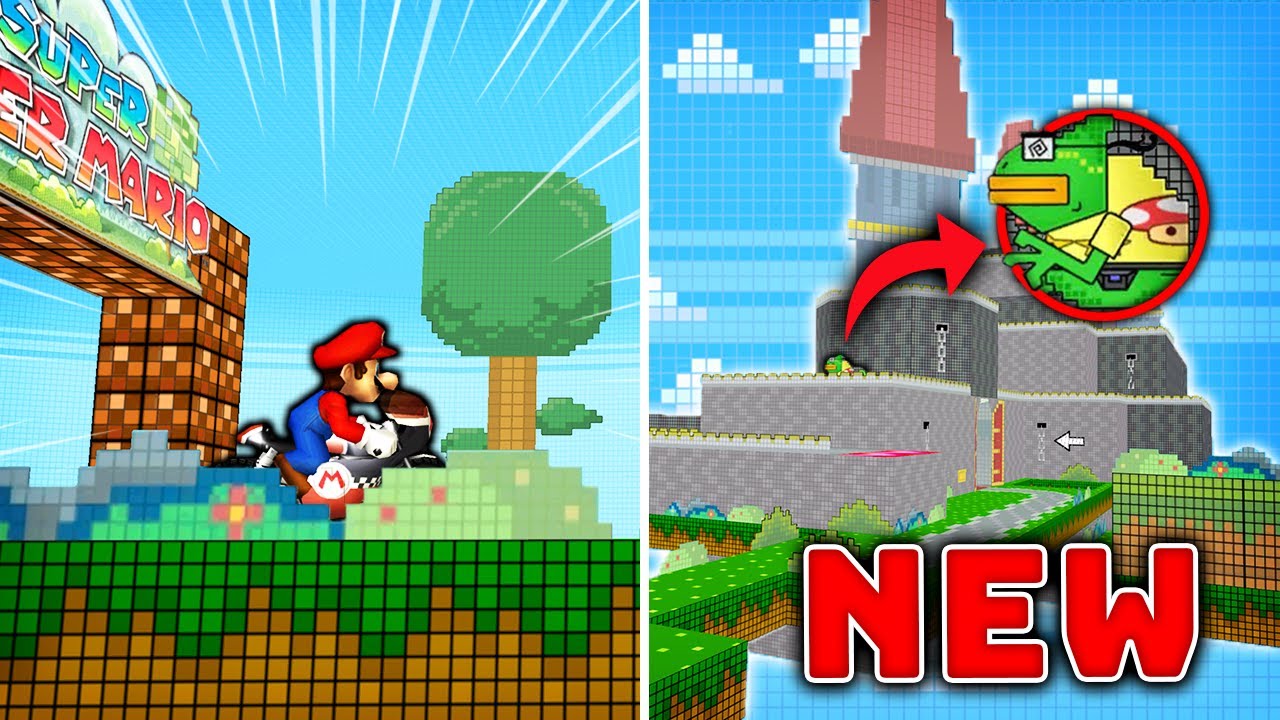 A PAPER MARIO Track? - NEW Mario Kart Wii Custom Tracks