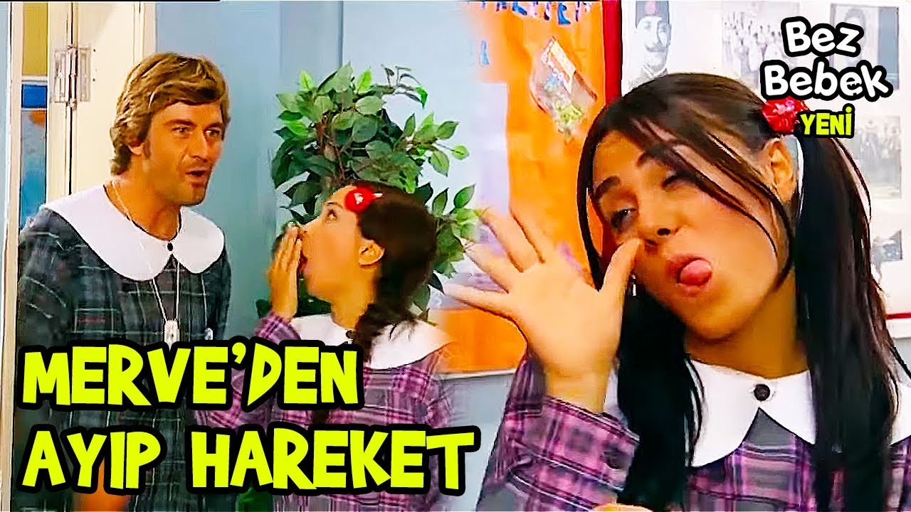 Merve, Volkan'ın Annesine Dil Çıkardı | Bez Bebek Eğlenceli Videolar