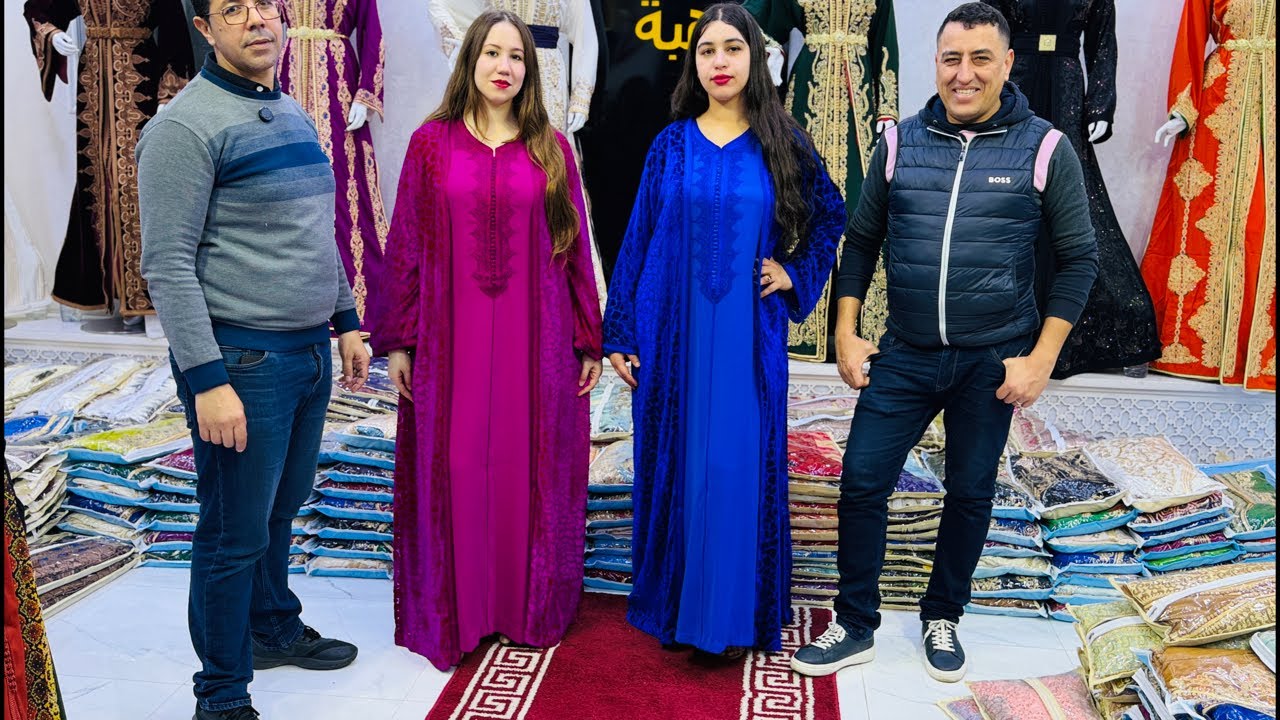 🧨 0623-433356 /0642-643555 تتمة لايف أزياء هبة جلاية و قفطان و كندورة