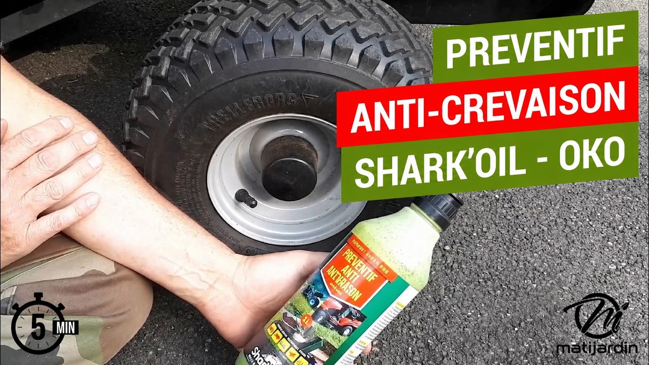 Comment utiliser l'anti-crevaison Shark'Oil - OKO ?