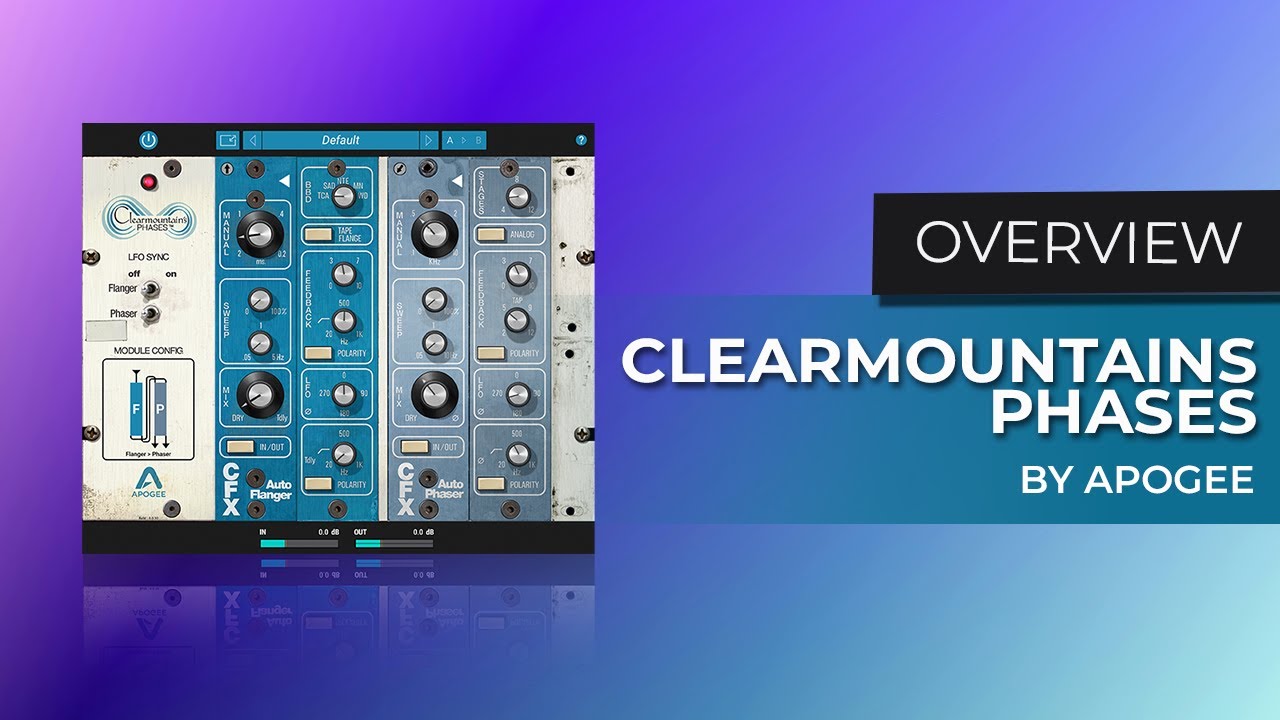 Checking Out Clearmountain's Phases by Apogee Digital #audioplugindeals