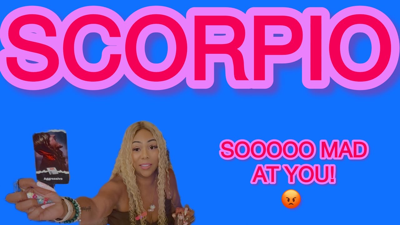♏️ SCORPIO: SOOOOOO MAD AT YOU BECAUSE YOU DISAPPEARED! 👻 SOMEONE ELSE IS ADDICTED TO YOUR GOODIES! 