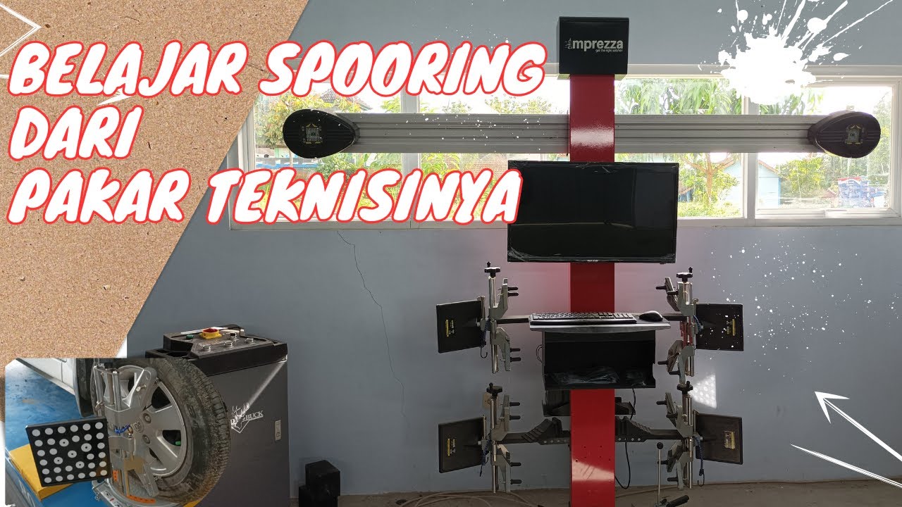 Belajar Spooring 3 D Wheel Alignment dari Pakar Teknisinya