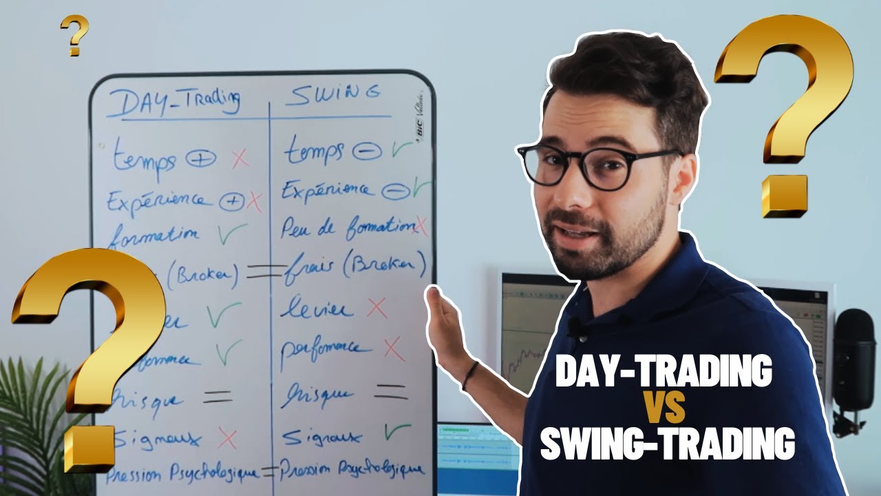 DAY TRADING vs SWING TRADING ! LEQUEL EST RENTABLE ?
